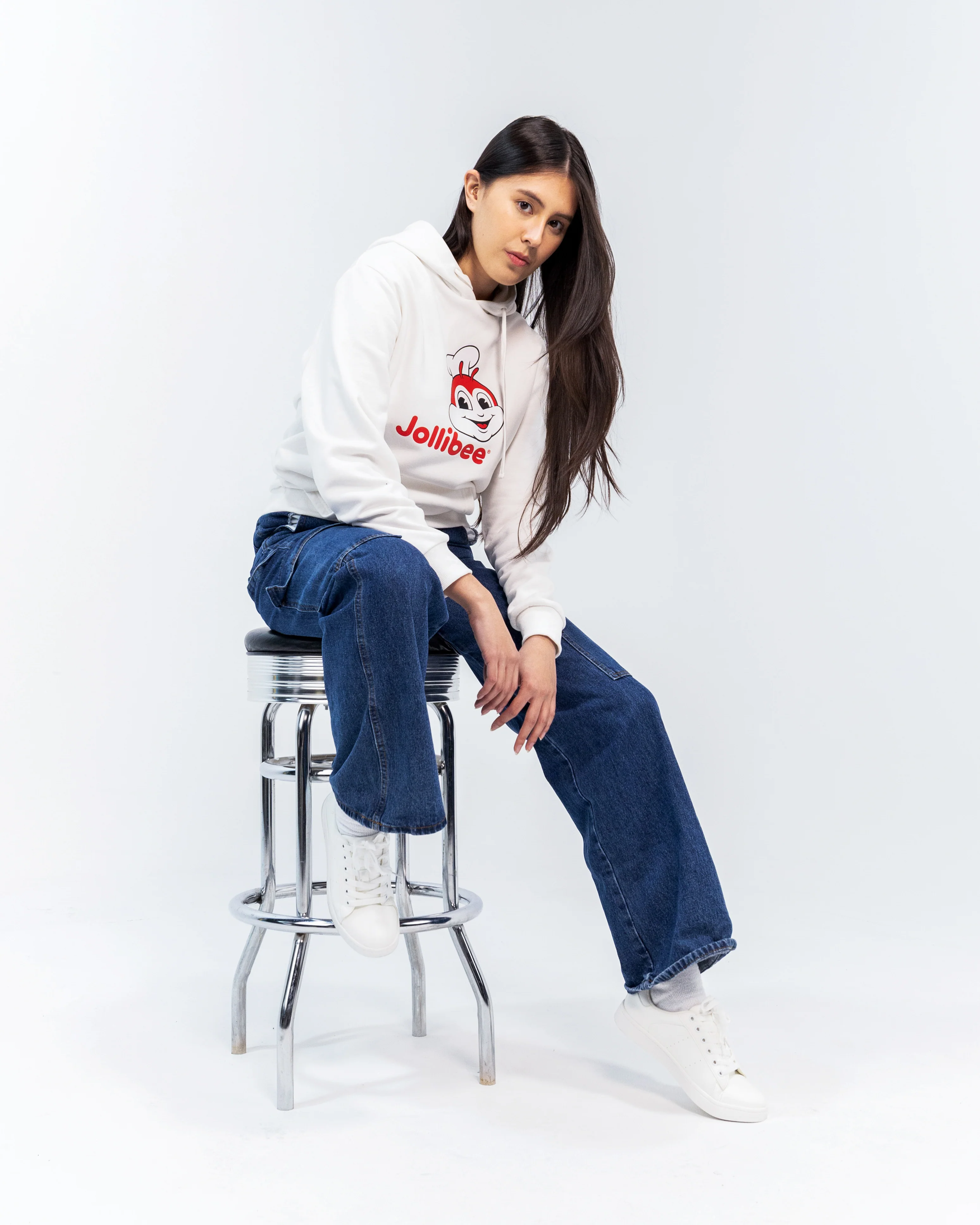 Classic White Hoodie - Image 4