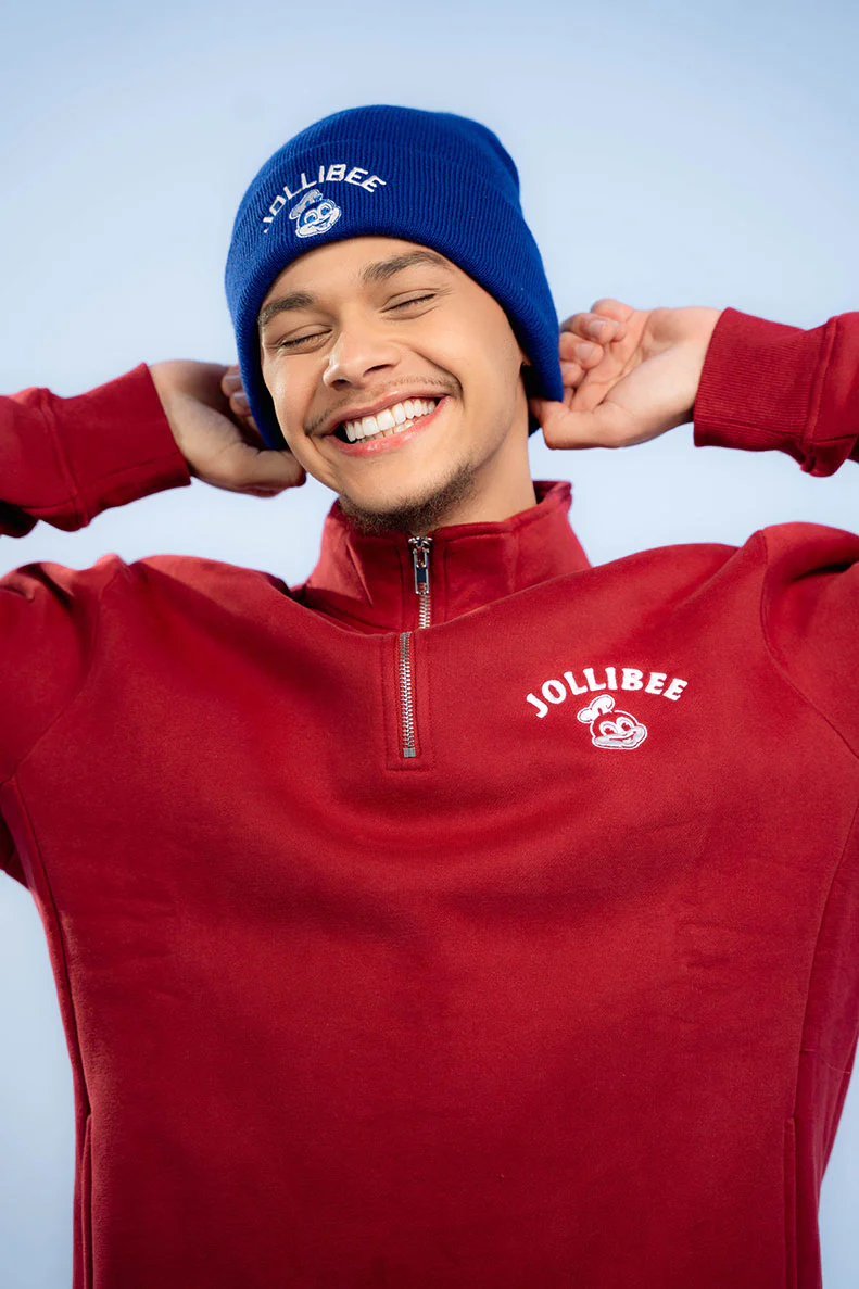 Jollibee Athleisure Beanie - Cobalt Blue - Image 4