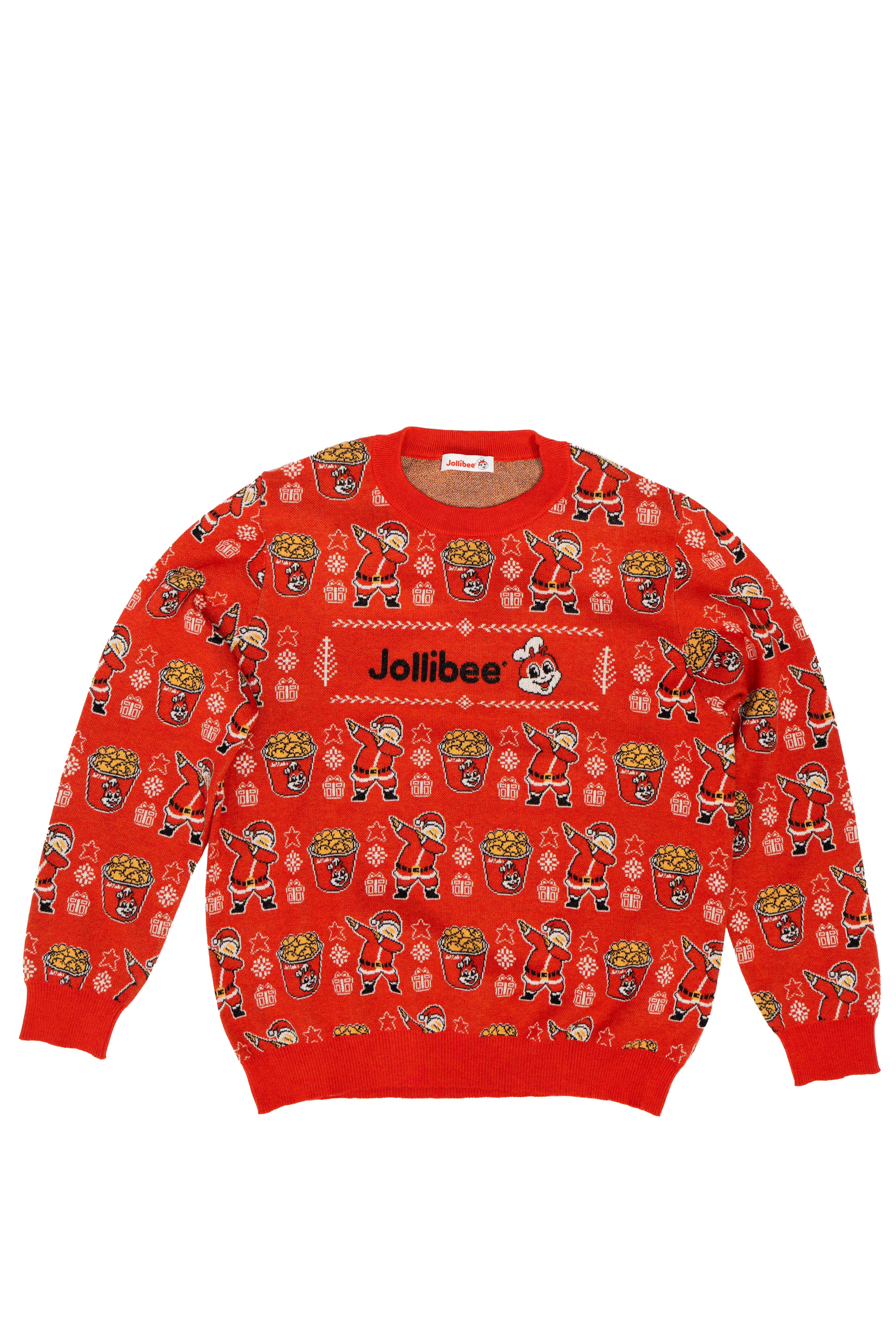 Jollibee Dabbing Santa Ugly Christmas Sweater - Image 2