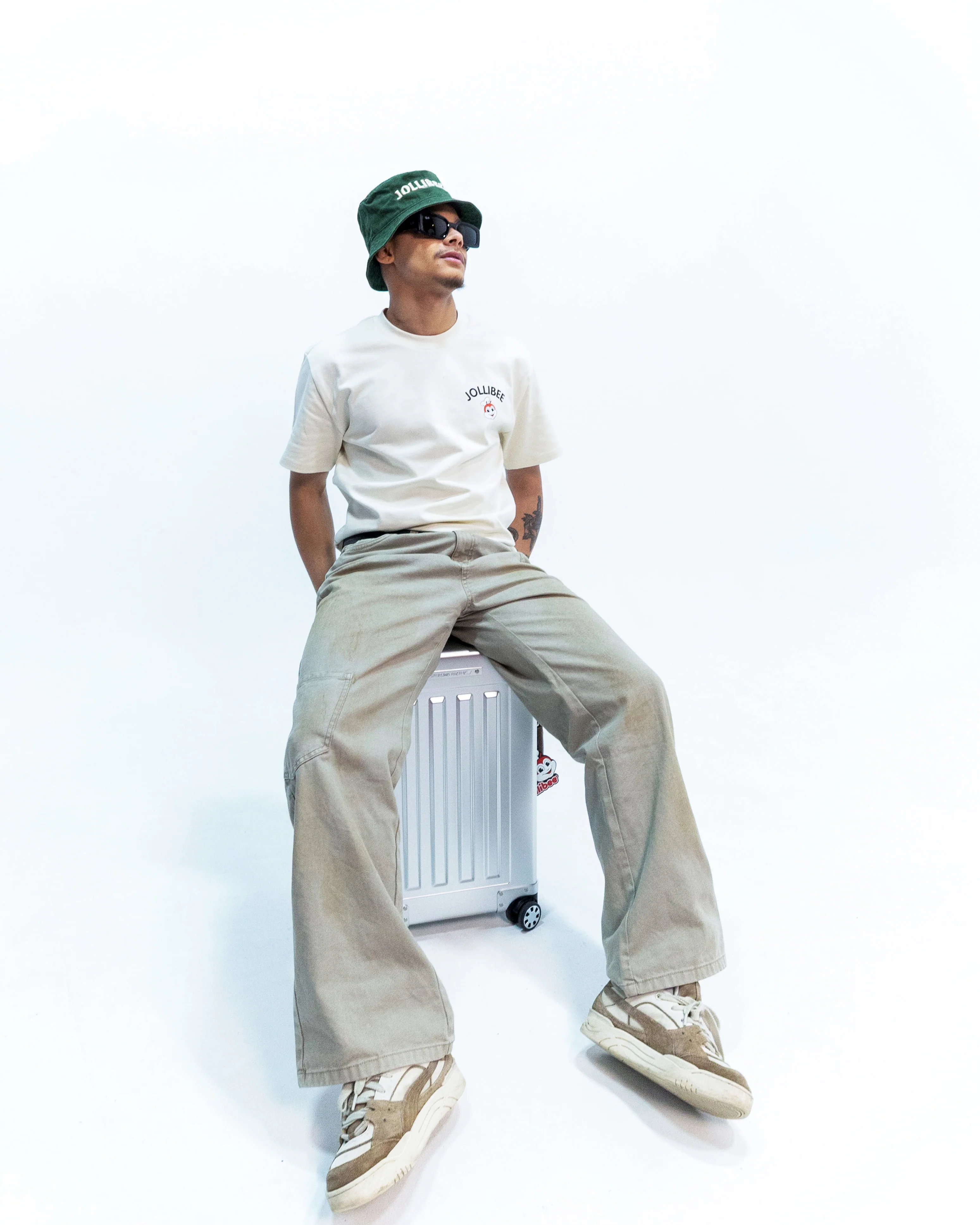 Jollibee Retro Green Bucket Hat - Image 5