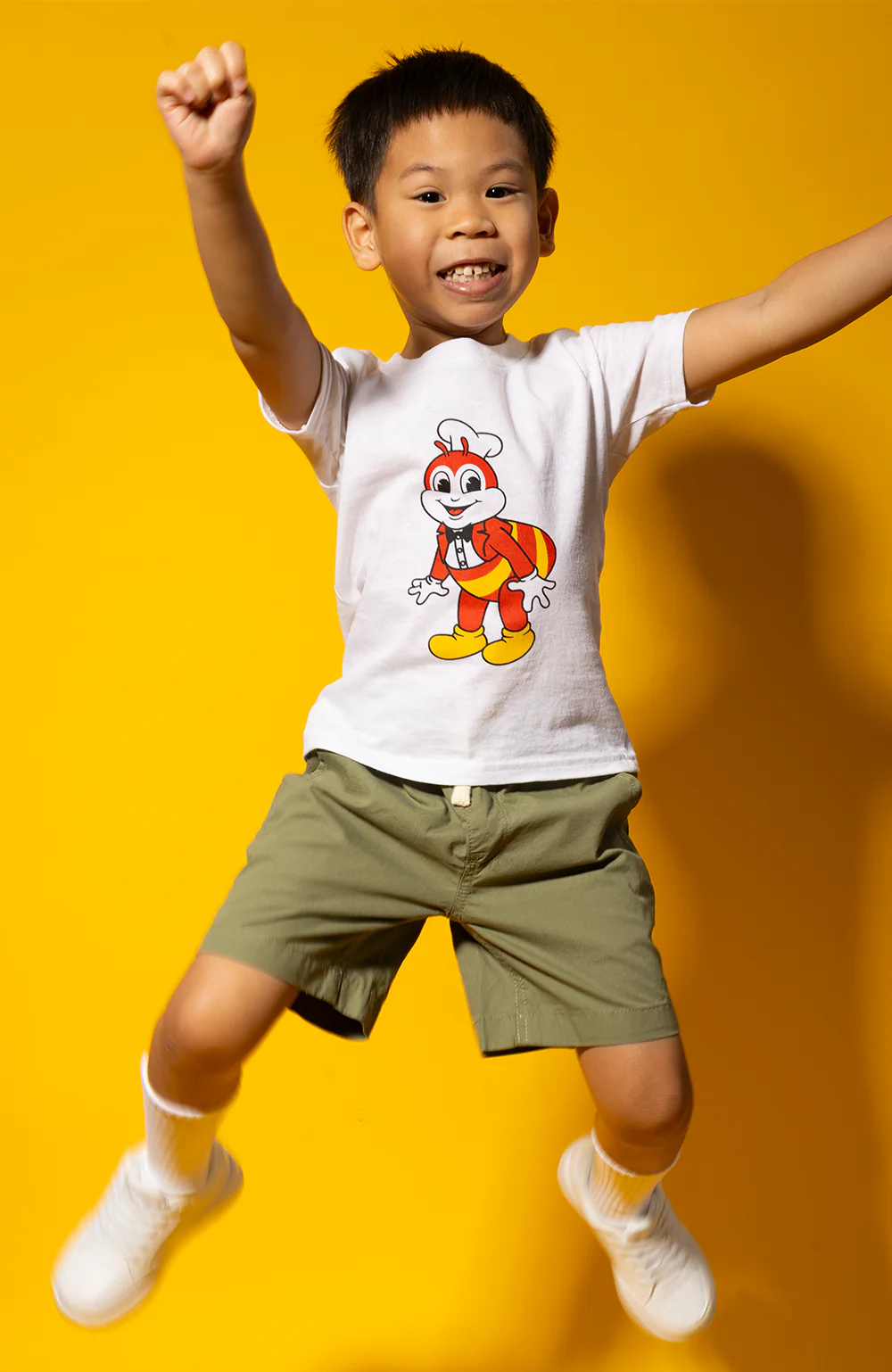 Jollibee White Toddler Mascot Tee - Image 3