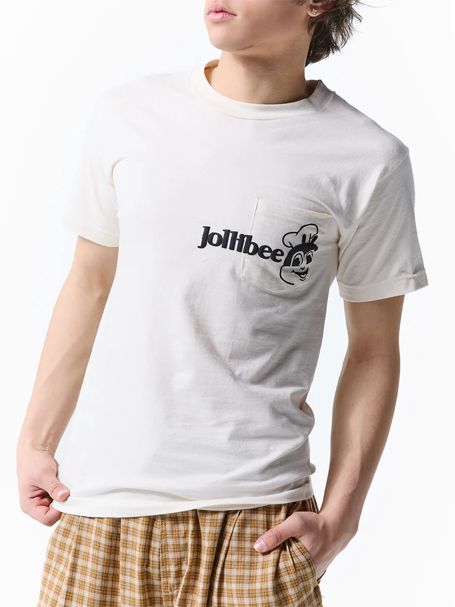Peeking Bee Pocket T-Shirt - Image 6