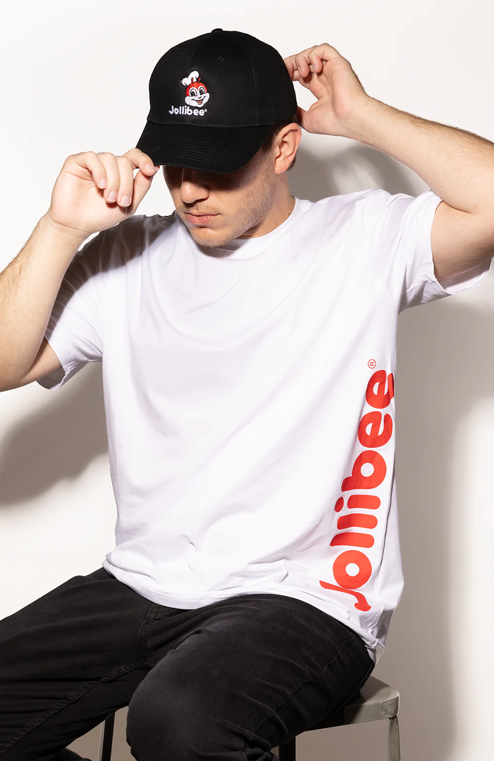 Classic Jollibee White T-shirt - Image 4
